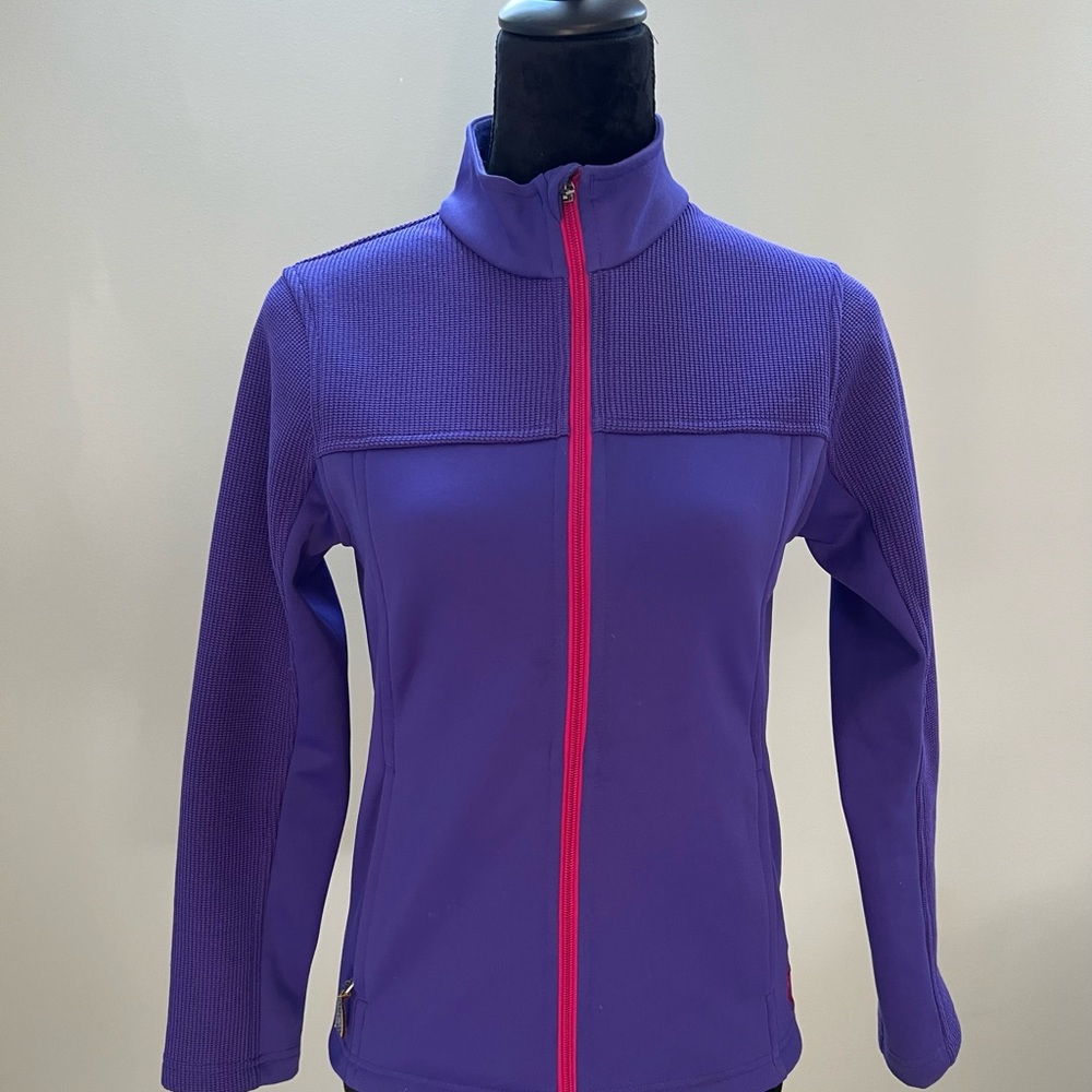 Spyder Youth Girls Midweight Full Zip, Size 12-14